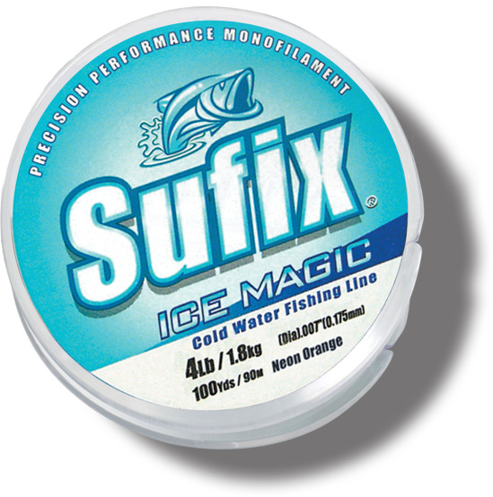 Before first ice, re-spool your reels with fresh Sufix® line