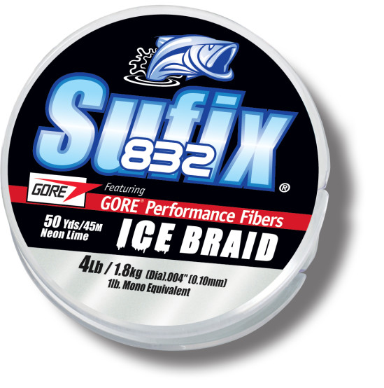 Before first ice, re-spool your reels with fresh Sufix® line