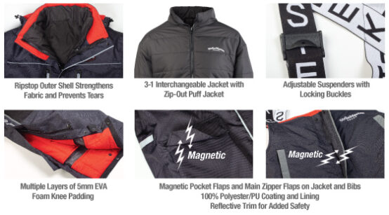 StrikeMaster Pro Jacket Black Ice / 3XL