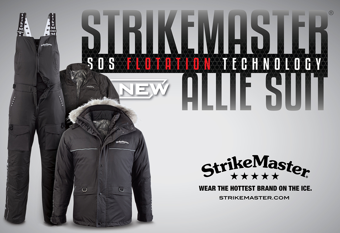 Lady Ice Anglers: StrikeMaster® Allie Jacket and Bibs Serve Up Go-All-Day Ice  Fishing Comfort and Performance, ICE FORCE