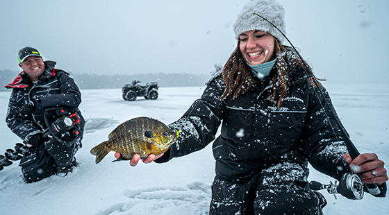 Roach Reports On Which 'Raps' To Fish When This Winter, ICE FORCE