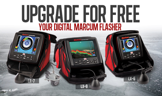 Upgrade Your Digital MarCum Flasher For Free, ICE FORCE