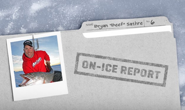 On-Ice Report #6, Bryan "Beef" Sathre: Aggressive Fish Forecast