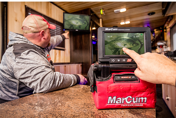MARCUM QUEST HD UNDERWATER VIEWING SYSTEM FEATURES 'MIND-BLOWING' HD VIDEO, ICE FORCE