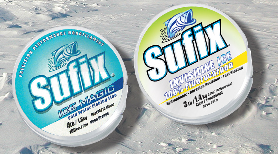 Sufix 50 Yard InvisiLine Ice Fluorocarbon Fishing Line - 8 lb