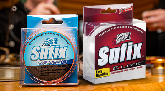 Spool up fresh Sufix line before you hit the ice this season, ICE FORCE