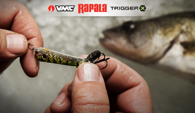 Downsize Your VMC® Spoons, Trigger X® Plastics And Rapala® Hardbaits For  January Fish, ICE FORCE