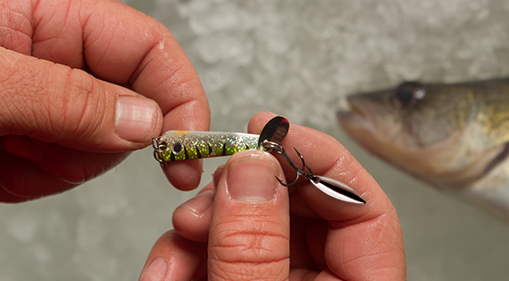 Catch More Walleyes this Winter with VMC® Bladed Hybrid Trebles on Your Ice  Baits, ICE FORCE