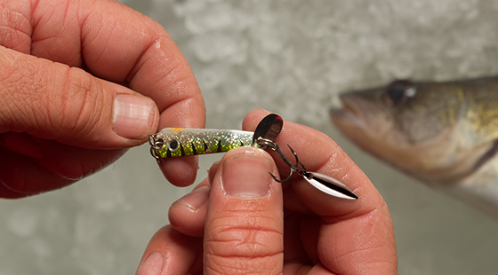 New VMC® Bladed Hybrid Treble Hook 